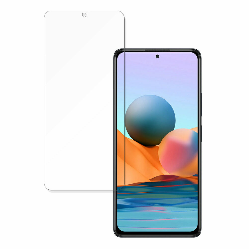 Xiaomi Redmi Note 10 Pro 向けの 保護フィルム 【曲面対応 光沢仕様