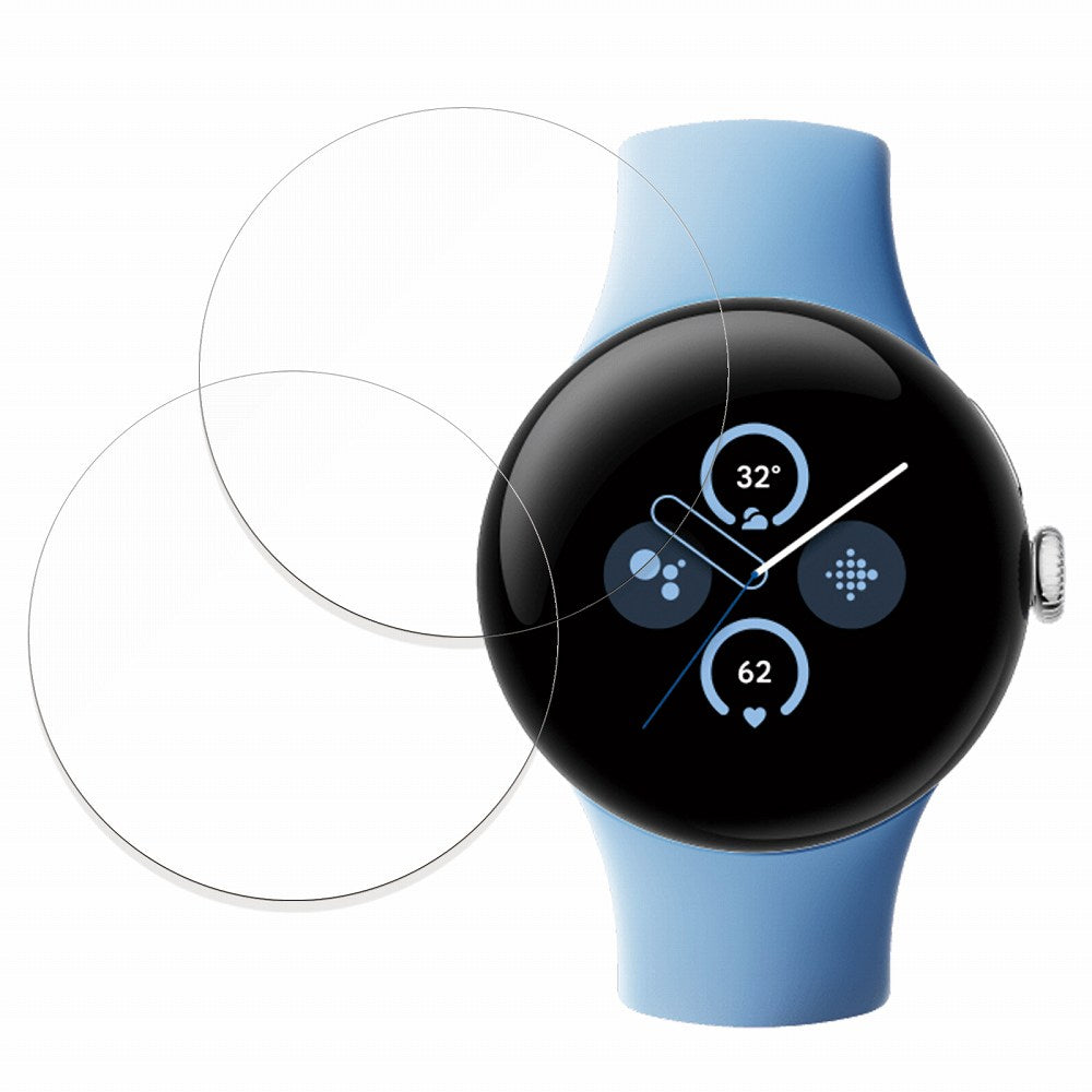 Google Pixel Watch 2 ( 2枚入 ) 保護フィルム 【曲面対応 光沢仕様