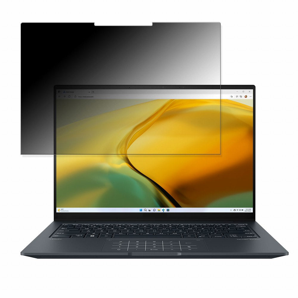 ASUS ASUS Zenbook 14X OLED UX3404VA 向けの 【180度】 覗き見防止