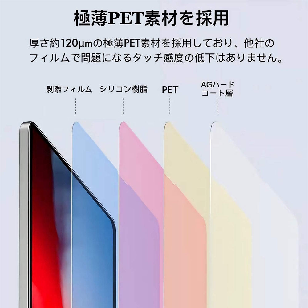 JPフィルター専門製造所】iPad Air4 / iPad Pro 11 / iPad 10.2 / iPad