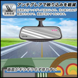 10インチ ドライブレコーダー ミラー型 AS-X II 用 ガラスフィルム  (極薄ファイバー) 【9H高硬度 反射低減】 保護フィルム 日本製