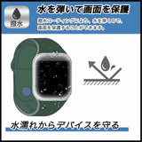 OMEGA OMEGA x Swatch BIOCERAMIC MOONSWATCH 用 保護フィルム 【曲面対応 光沢仕様】 ブルーライトカット フィルム キズ修復